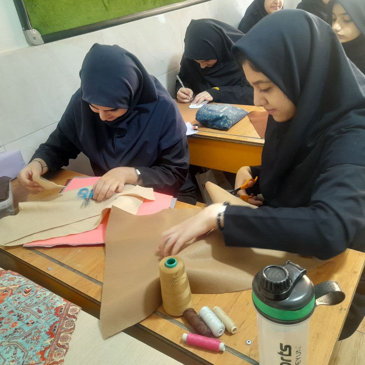 نمددوزی- کلاس نهم