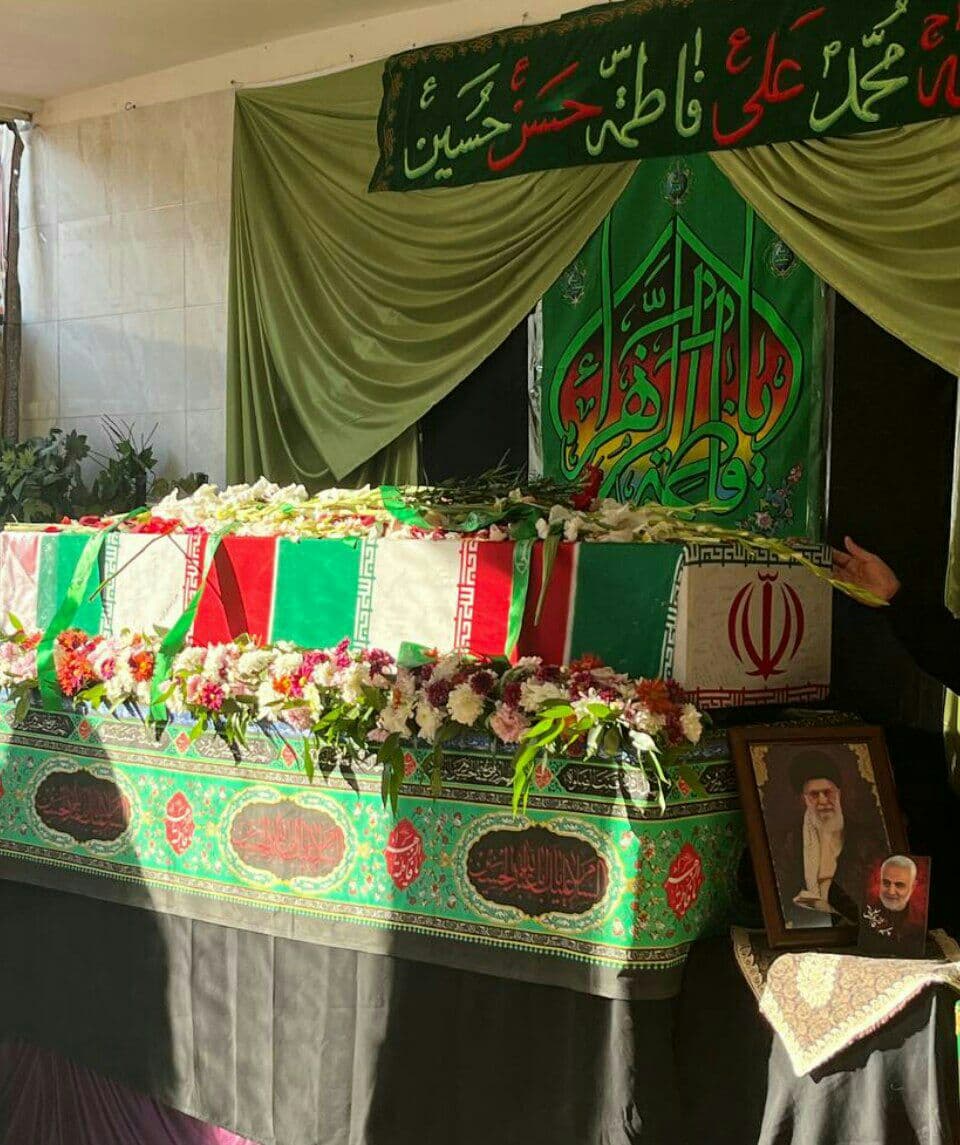 مراسم عزاداری شهادت حضرت فاطمه زهرا س و استقبال از شهید گمنام